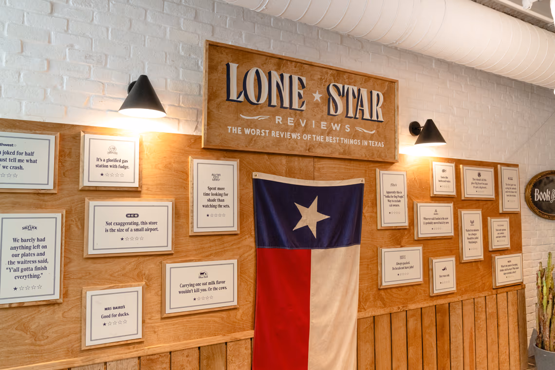 Lone Star Reviews activation at SXSW 1
