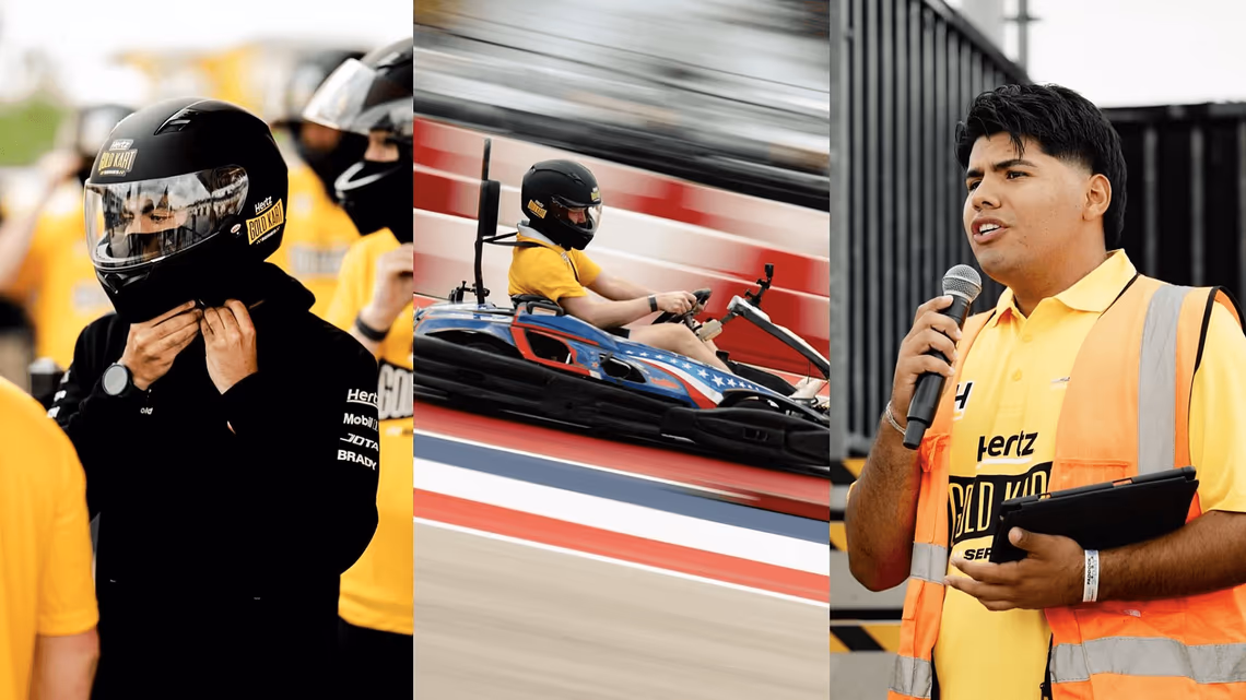 Hertz Gold Kart Series out-of-home placement 6