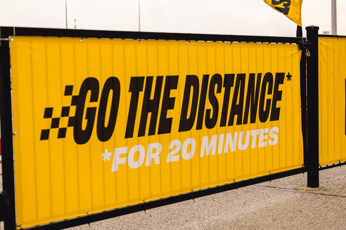 Hertz Gold Kart Series out-of-home placement 8